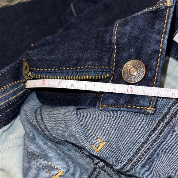 Abercrombie & Fitch Women's Dark Blue Super Skinny Jeans W25 L29 0S - Picture 5 of 5